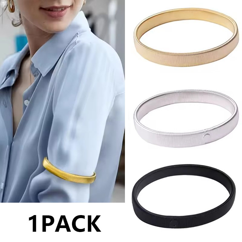 Men Accessories For Wedding - Verstellbare elastische Armbinde, Hemdmanschettenhalter, stilvolle Armmanschetten