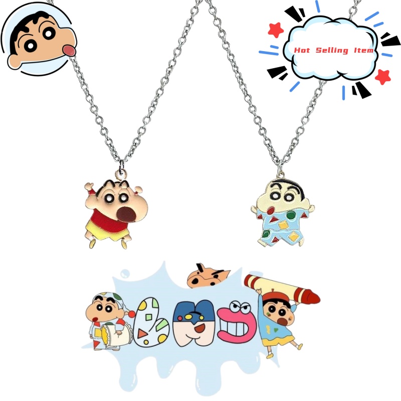 Men Accessories Style - Crayon Shin-chan Cartoon-Halskette im niedlichen japanischen