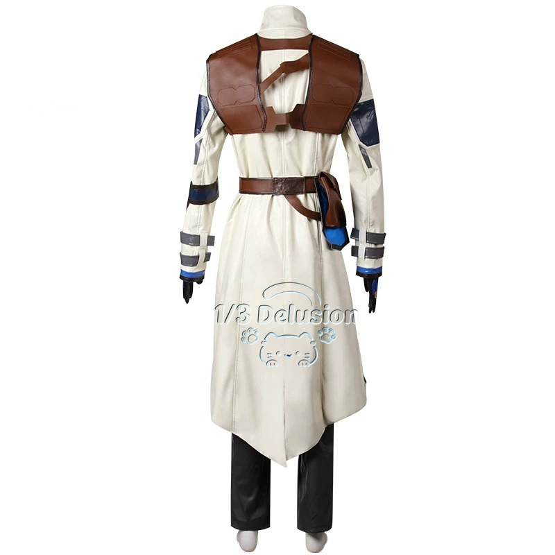 Men Accessories Style - Valorant Cypher Zero Cosplay-Kostüm Komplettset Informationsagent