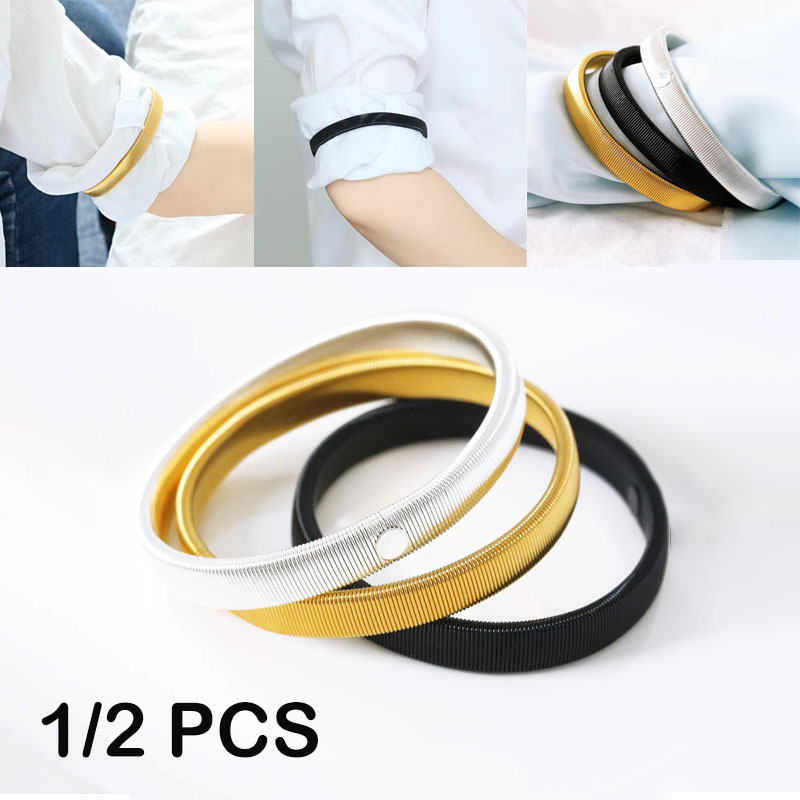 Men Accessories For Wedding - Ein Stück elastisches Armband, Hemdärmelhalter für