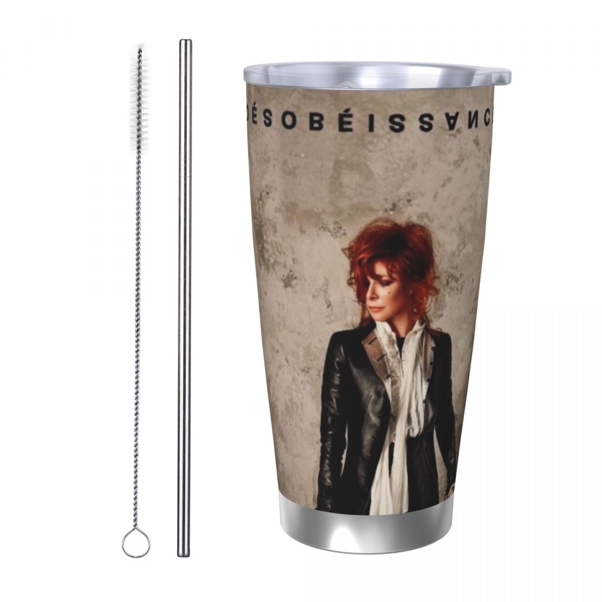 Flask Stainless Steel - Mylene Farmer Nevermore 20oz Edelstahl Isolierter
