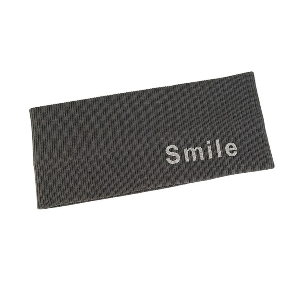 Men'S Yoga Accessories - Absorbierendes, mit Buchstaben und Lächeln bedrucktes