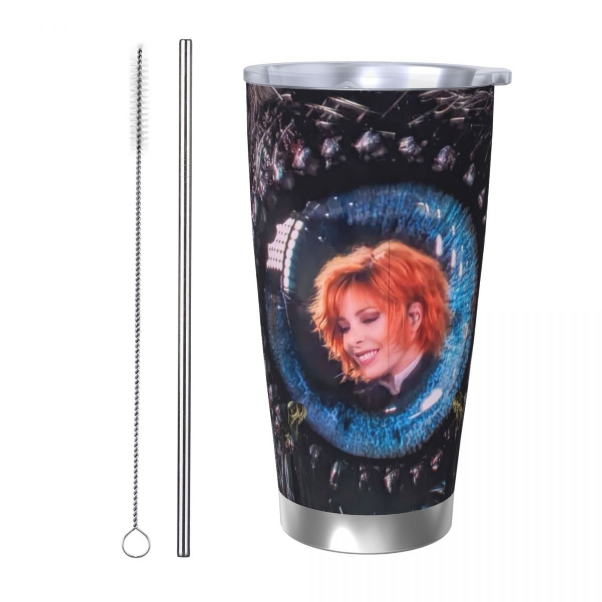 Flask Stainless Steel - Mylene Farmer Nevermore 20oz Edelstahl Isolierter