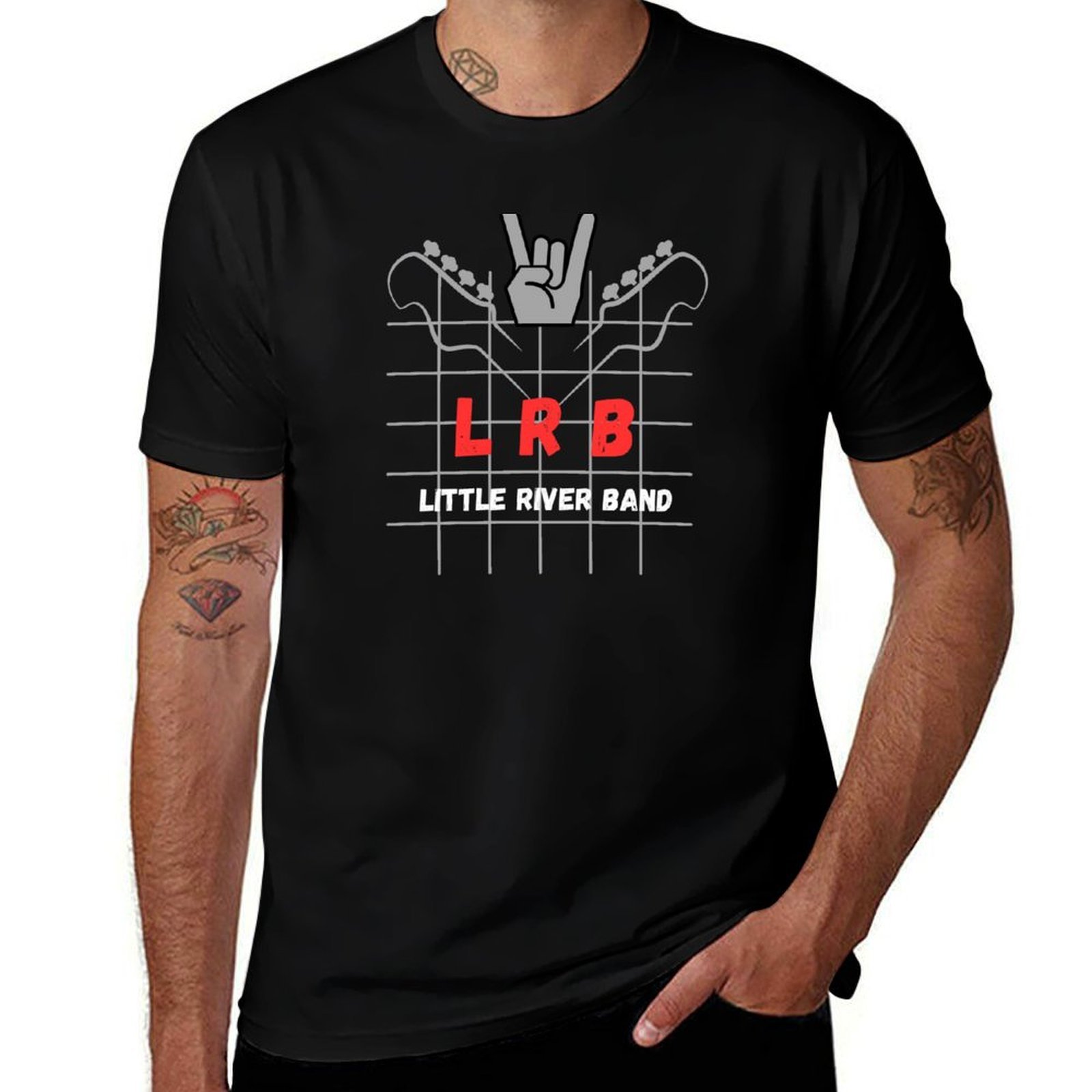 Men'S Accessories Wardrobe - LRB-Little River Band T-Shirt für Konzerte,