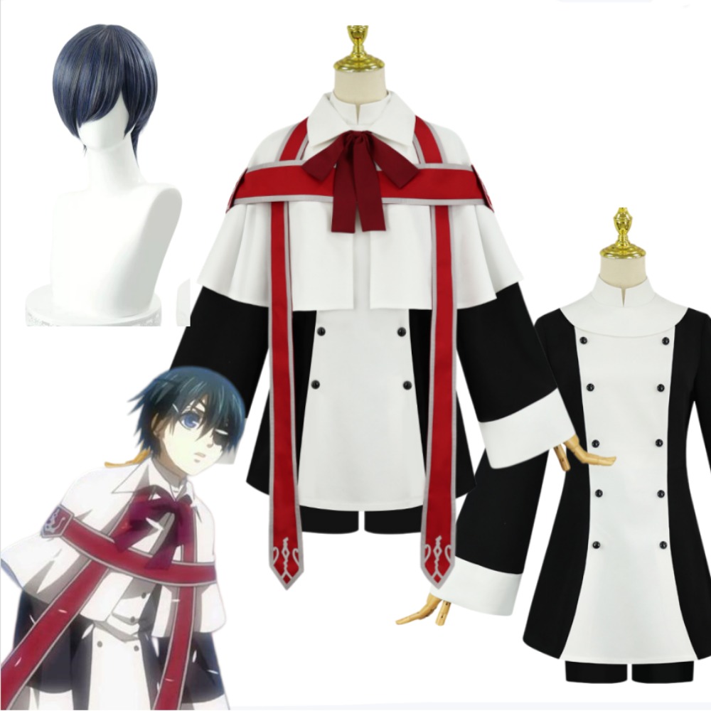 Men'S Accessories With Suits - Black Butler Ciel Phantomhive Choir Cosplay