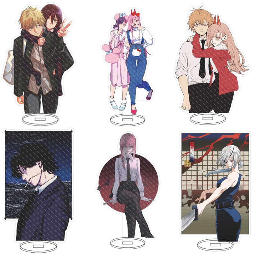 Men Accessories To Gift - 16CM Anime Acryl-Ständer Chainsaw Man Reze