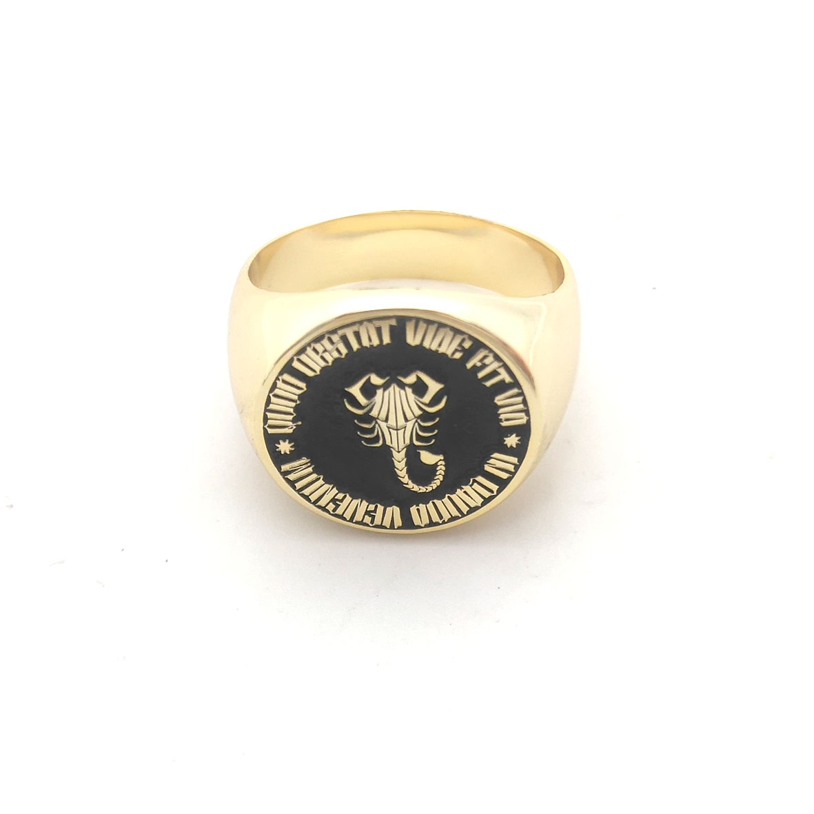 Benutzerdefinierte gravierte 1 – Signet Ring Men Bewertung und Preis