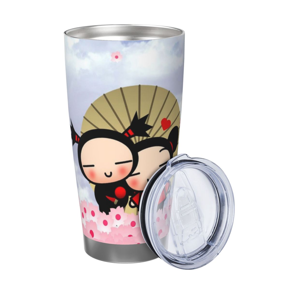 Niedlicher Cartoon Pucca 20oz  – Flask Stainless Steel Bewertung und Preis