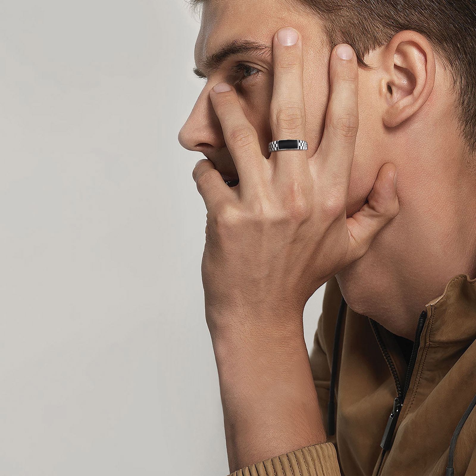 Vnox Offene Herrenringe, schwa – Signet Ring Men Bewertung und Preis