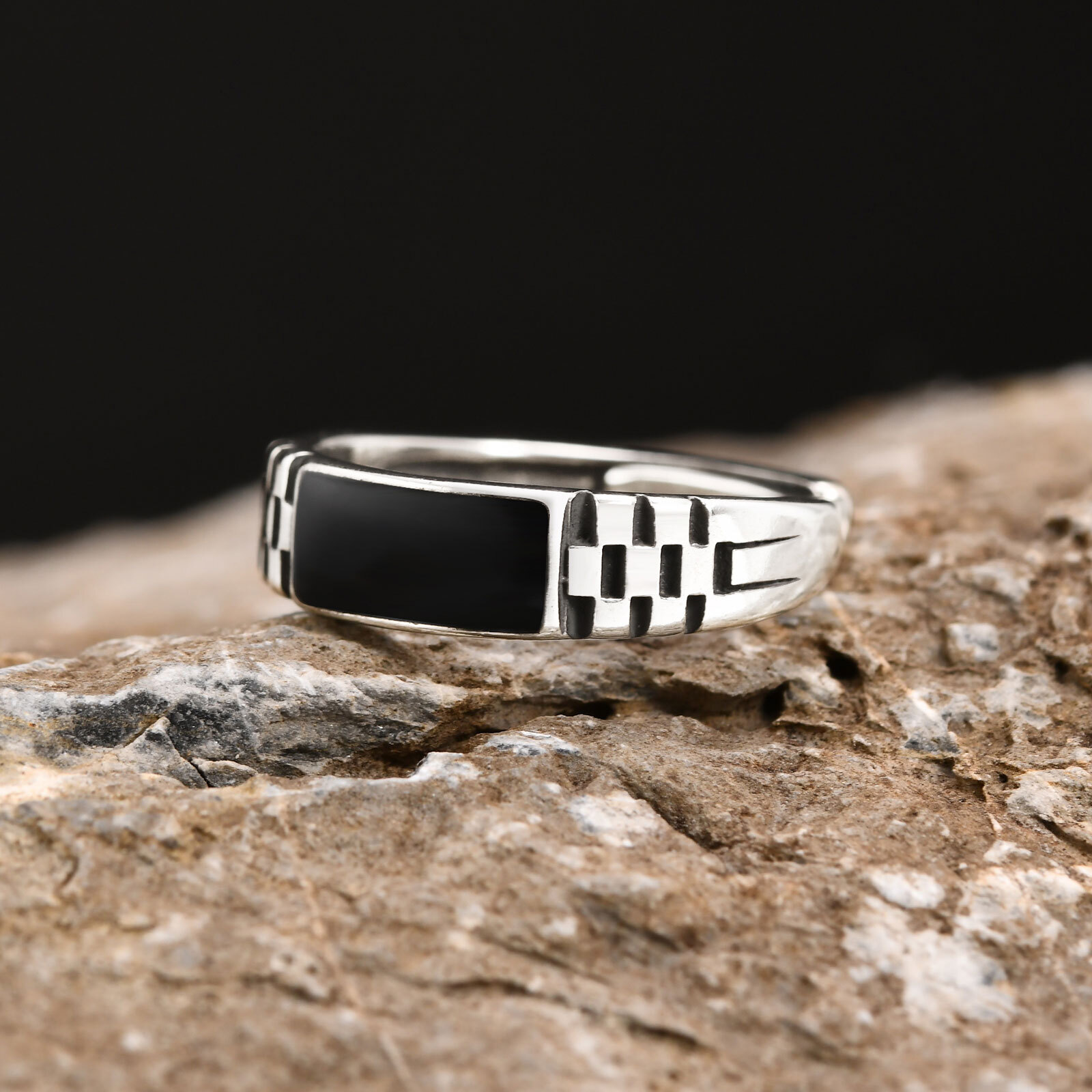 Vnox Offene Herrenringe, schwa – Signet Ring Men Bewertung und Preis