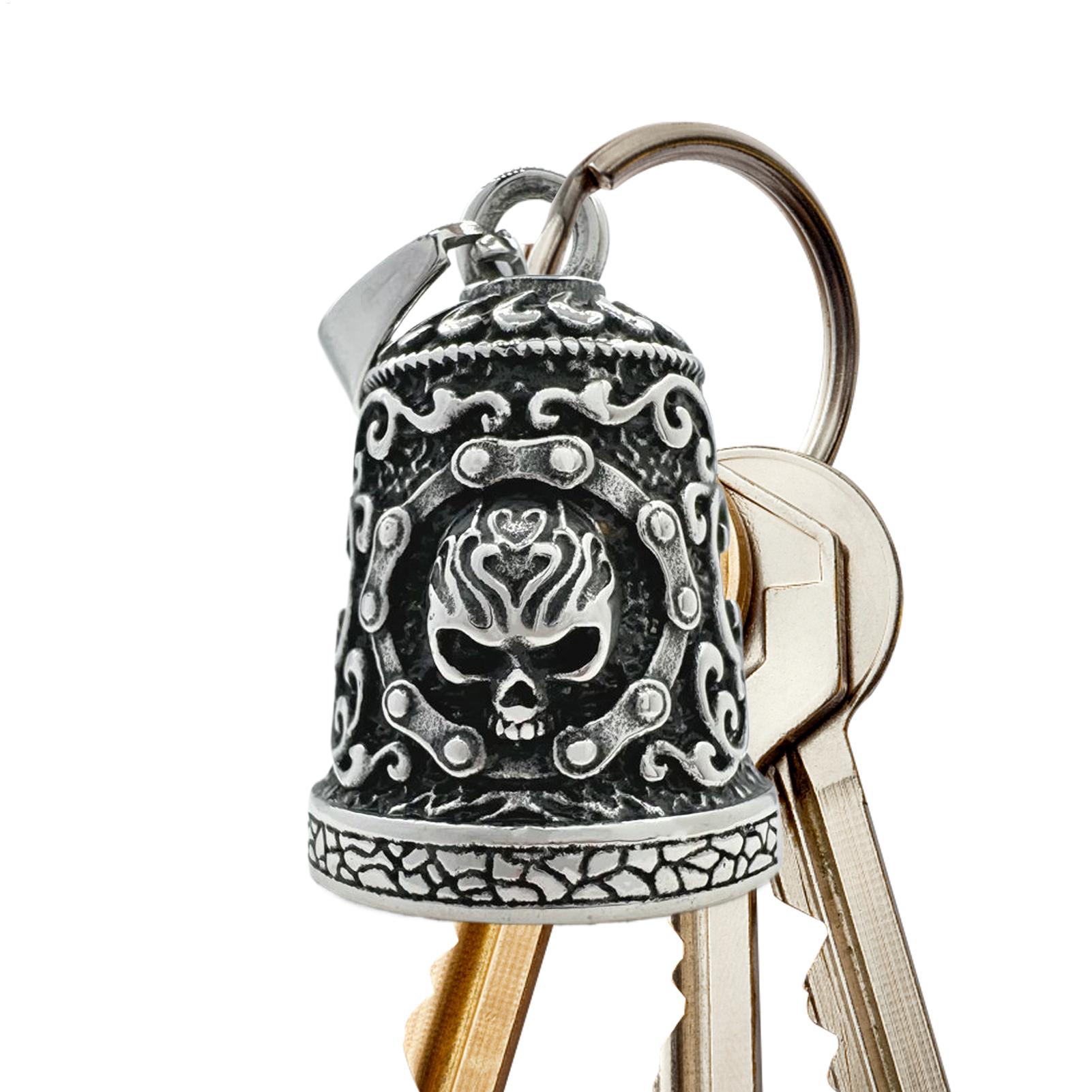 Totenkopf-Glockenanhänger, Mot – Men Accessories Hand Bewertung und Preis