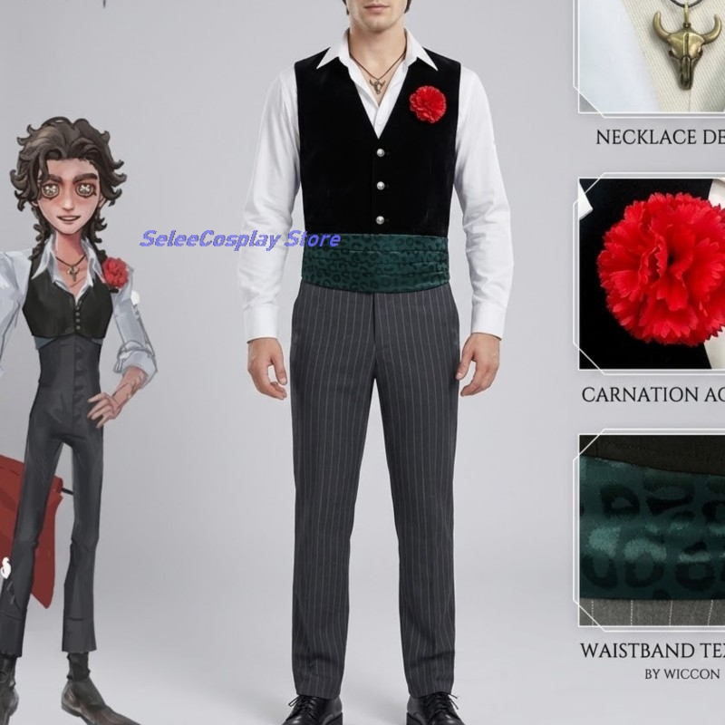 Erwachsenen-Cosplay-Kostüm für – Men'S Accessories With Suits Bewertung und Preis
