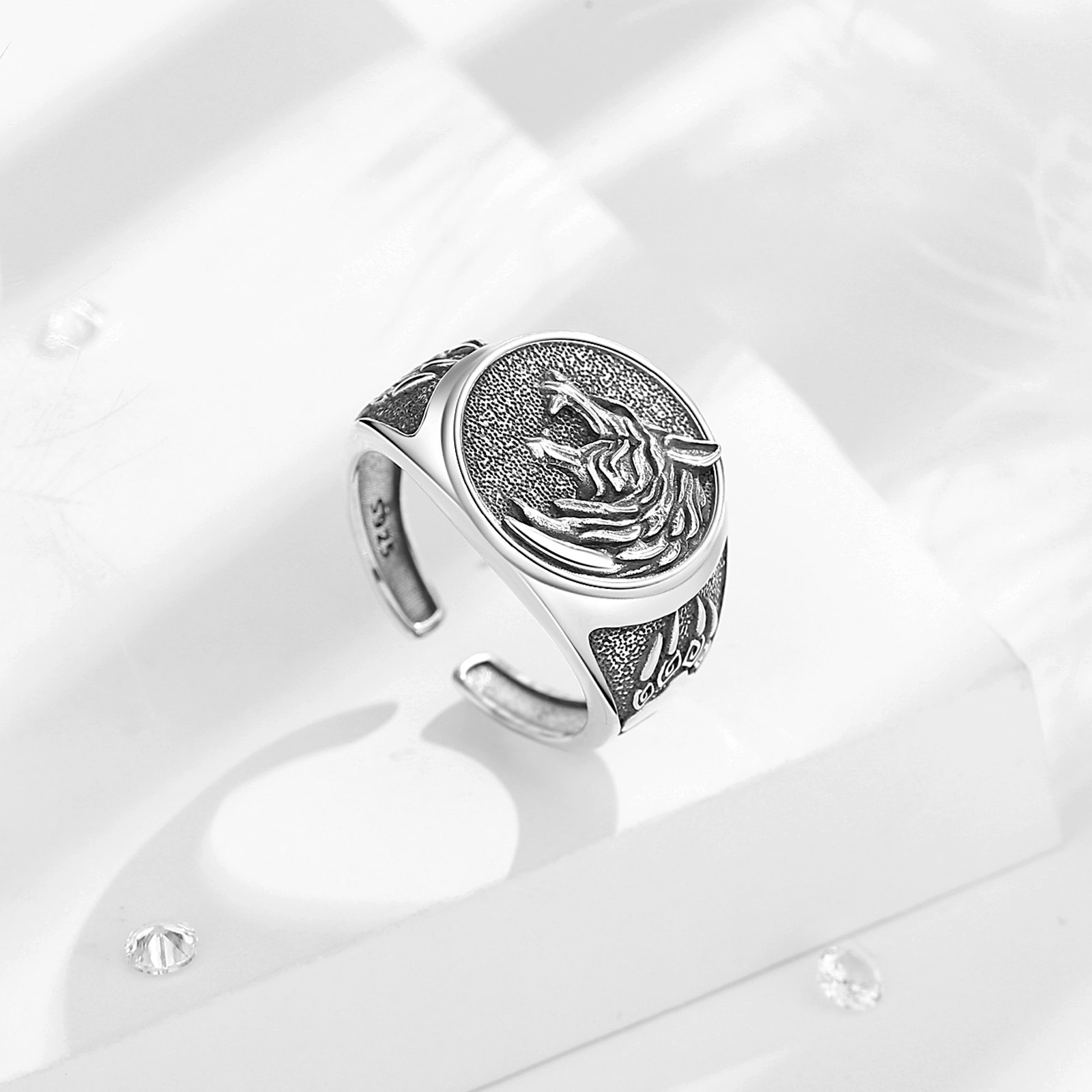 Eudora Sterling Silber Wikinge – Signet Ring Men Bewertung und Preis