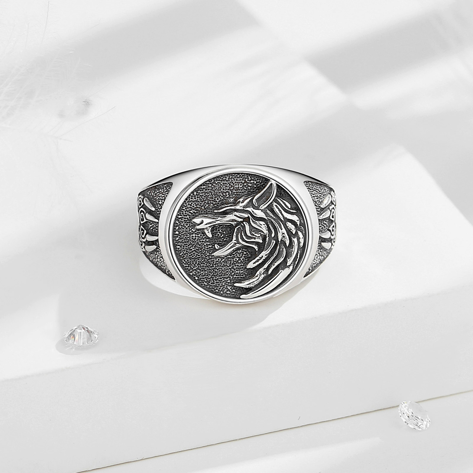 Eudora Sterling Silber Wikinge – Signet Ring Men Bewertung und Preis