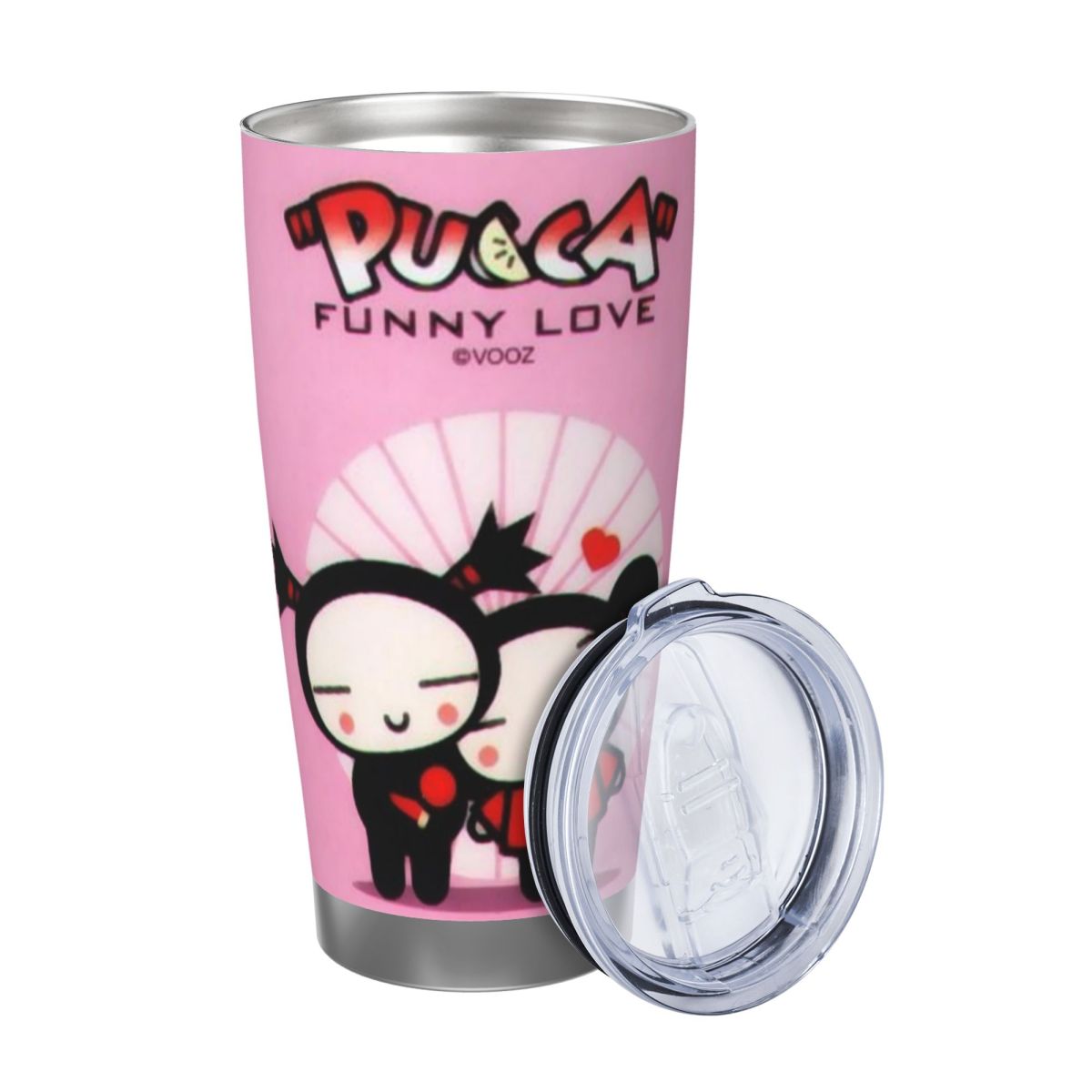 Niedlicher Cartoon Pucca 20oz  – Flask Stainless Steel Bewertung und Preis