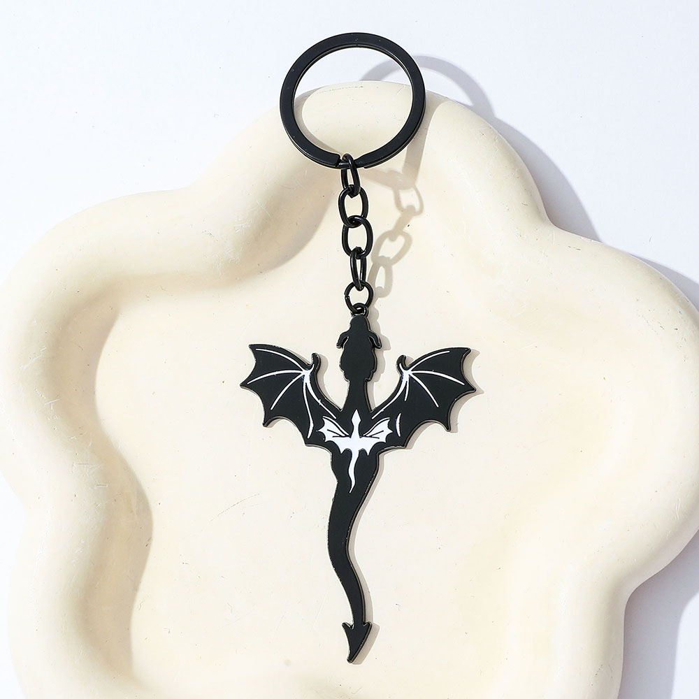 Fourth Wing Black Dragon Schlü – Men'S Accessories And Jewelry Bewertung und Preis