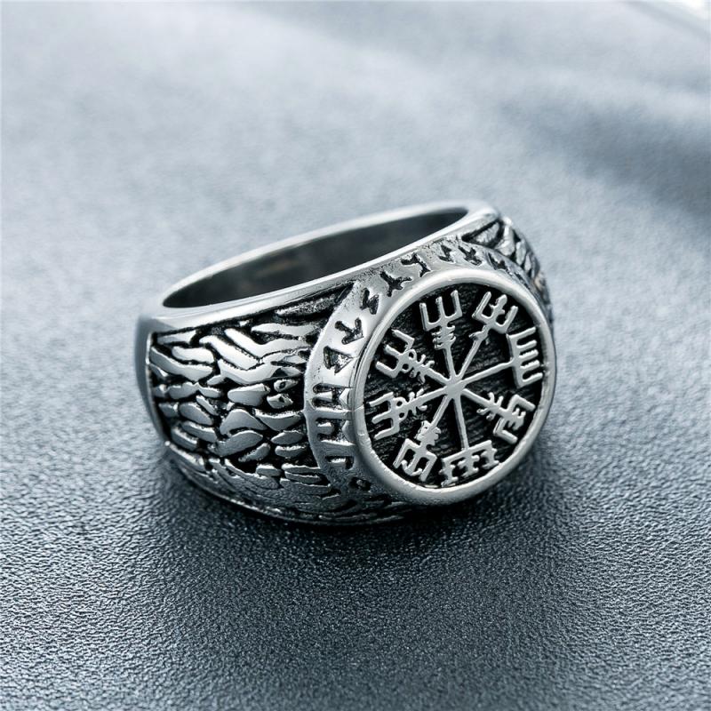 Vintage Wikinger Rune Siegel s – Signet Ring Men Bewertung und Preis