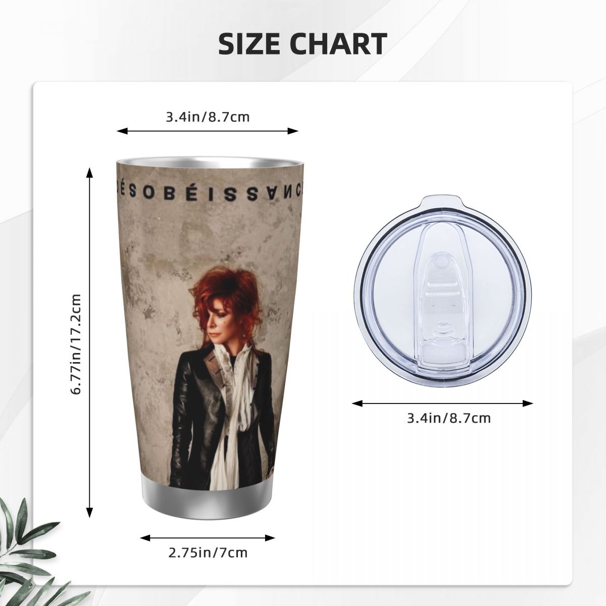 Mylene Farmer Nevermore 20oz E – Flask Stainless Steel Bewertung und Preis