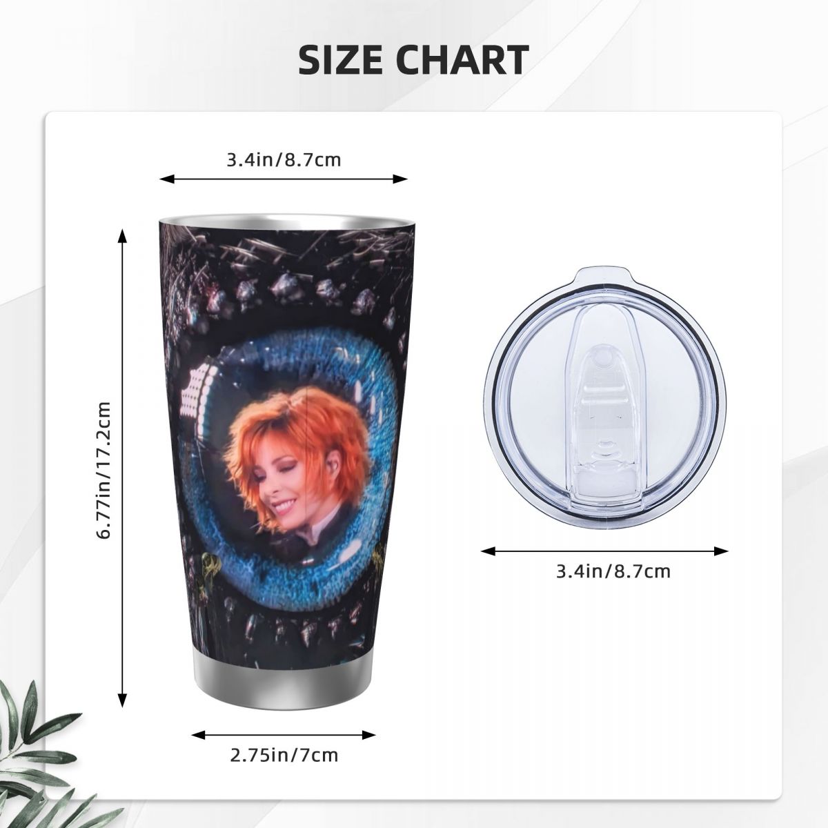 Mylene Farmer Nevermore 20oz E – Flask Stainless Steel Bewertung und Preis