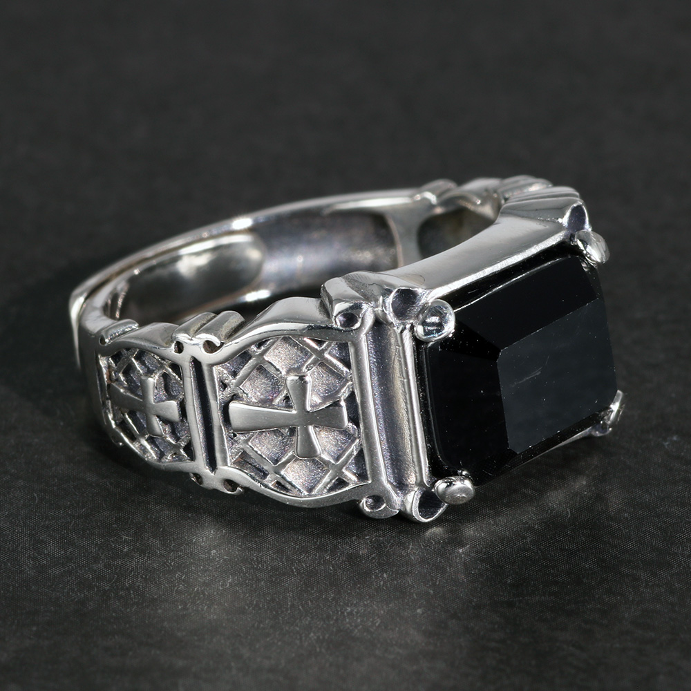 Vintage Punk Silber 925 Schmuc – Signet Ring Men Bewertung und Preis